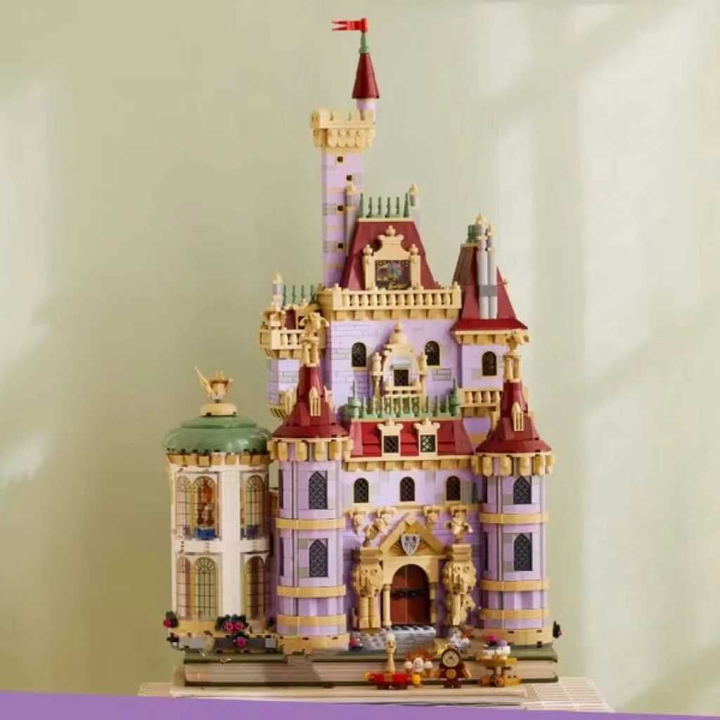 Beauty Princess Castle Building Blocks Building Beast Monster Romantic Toy Model Moc Brick Birthday Gift L250610