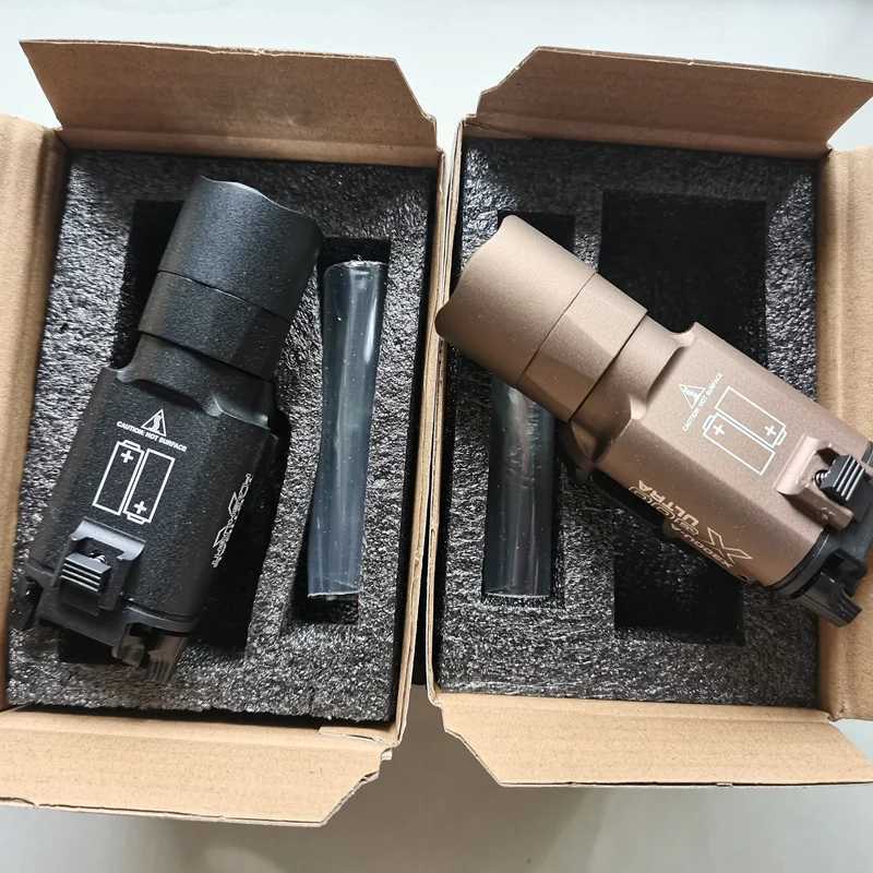 Tactical Style X300U X300 Ultra X300U-A Flashlight for Pistol Light Airsoft Helmet Light Weapon Torch Strobe 800 LumensXJ250613
