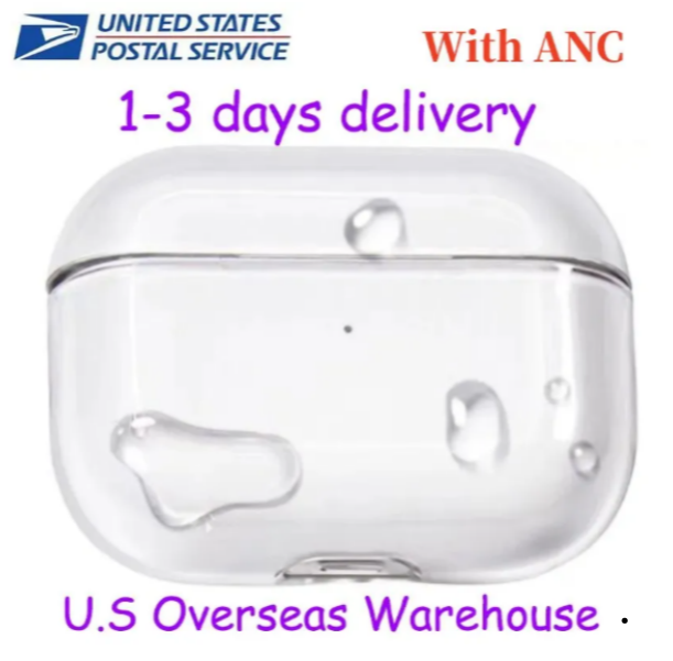 USA Stock For Apple AirPods 4 AirPods pro 2 3rd Headphone Accessories Silicone Protective Headphone Cover Headphone Silicone Cases