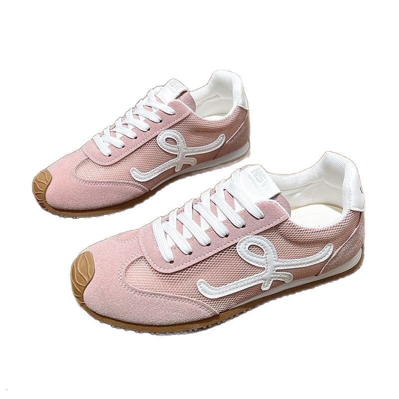 Ddmysports Summer Mesh Breathable German Training For Women New Versatile Flat Agan Casual Sports Shoes Outdoor Shoes