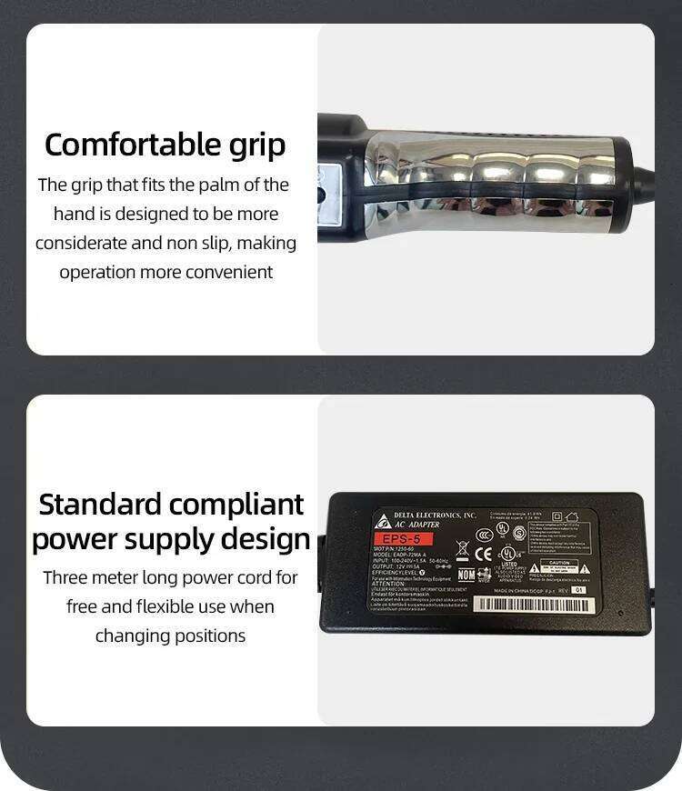 Red LED Relaxed Heated Massage Device Roll Massager 360 Rotating Inner Ball Roller For Whole Body Anti Cellulite