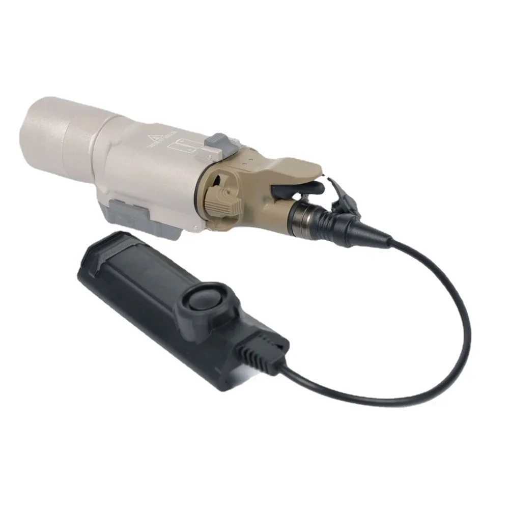 Tactical Remote Dual Switch Assemblies For X300 X400 Series Flashlight Constant Momentary Control Light Torch SwitchXJ250613