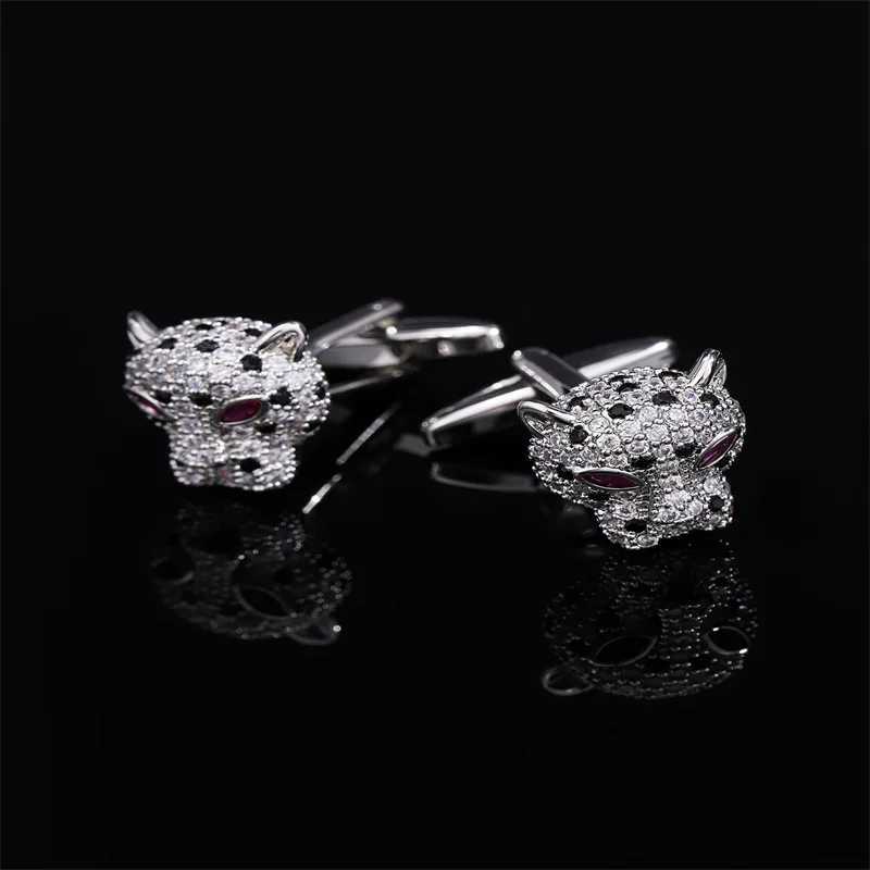 Luxurious Rhinestone Cufflinks for Men French Shirt Buttons BusinESS Banquet Cuff Links AccESSories High QualityXJ250614