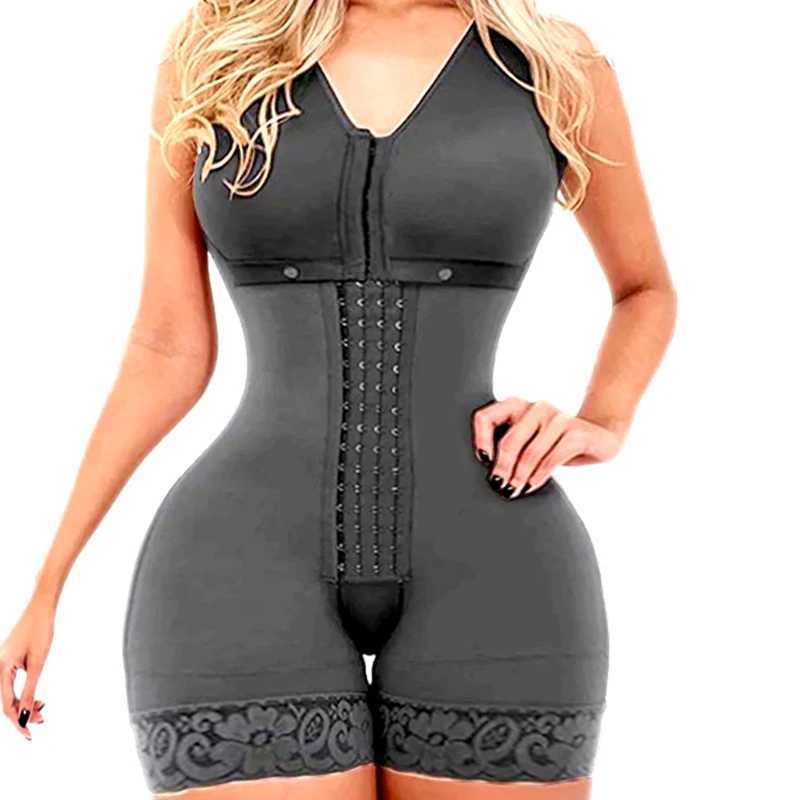 AfruliA High Compression Bodysuits Shapewear Fajas Colombianas Body Shapers Waist Sexy Butt Lifter Tummy Control Corset XJ250614