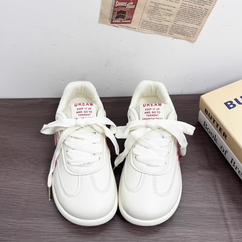 Ddmysports Spring New Korean Style Versatile Blue Casual Sneakers Women S Lightweight Sports White Trendy German Training Shoes Outdoor Shoes