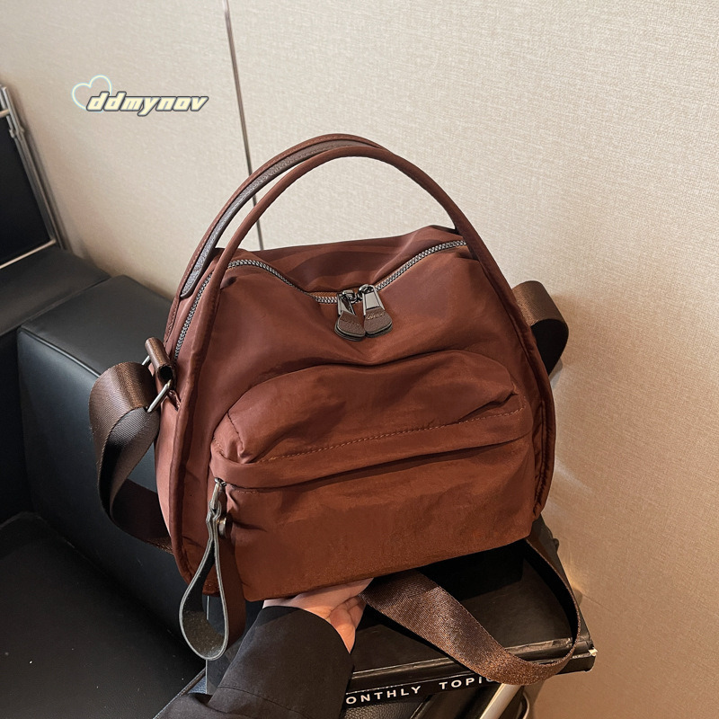 New Simple Lightweight Casual for Women Fashion Versatile Oxford Cloth Ladies Crossbody Bag Shoulder Handbag Commuter ddmynov