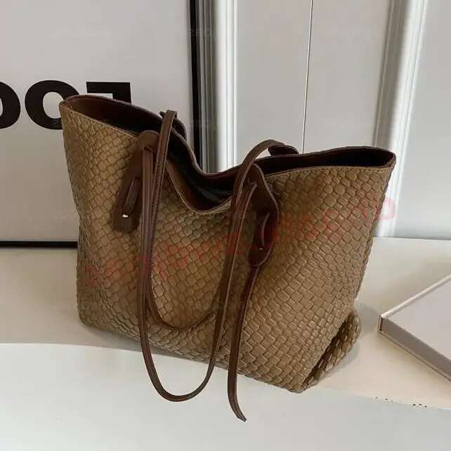 Designer Large Quilted Tote For Women Bag Real Leather Travel Hot Work Beach Laptop X Cm b4