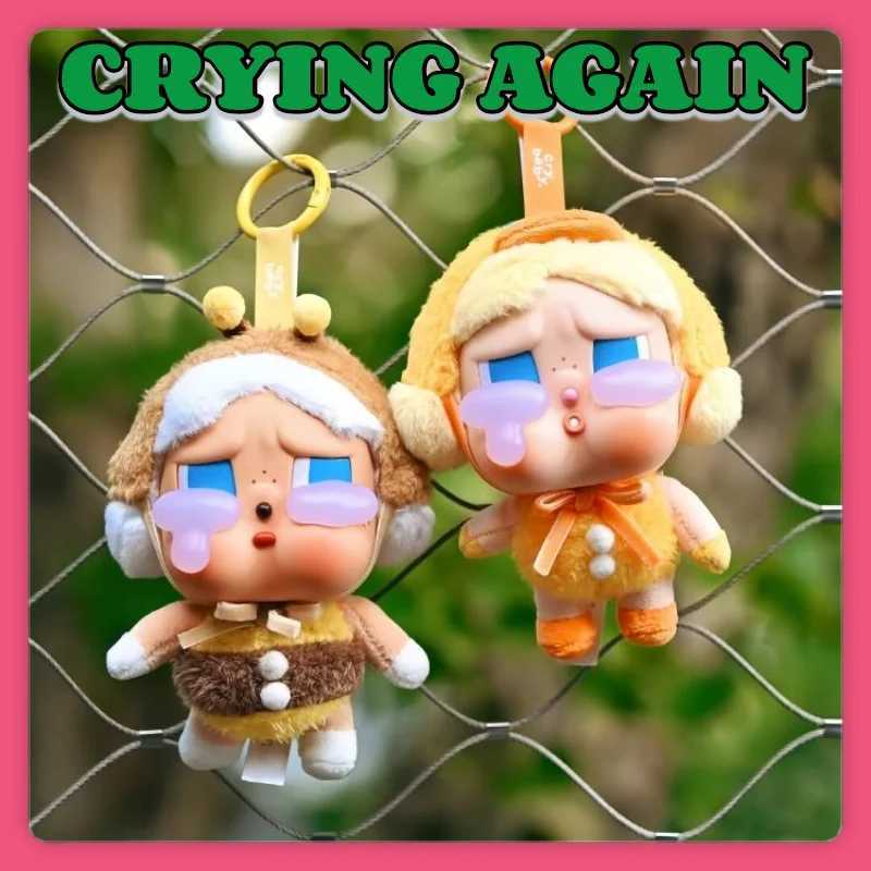 Hot Genuine Crybaby Crying Again Series Blind Box Vinyl Face Doll Pendant Keychains Decoration Mystery Plush Toy Birthday Gift T250614