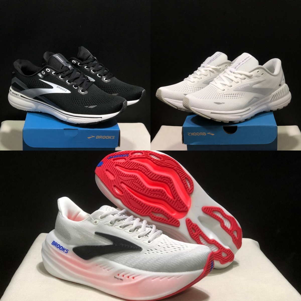 2025 brookshoes Glycerin High Propulsion Athletic Trainers Premium Running and Outdoor Shoes for Men and Women Sports EUR 36-46