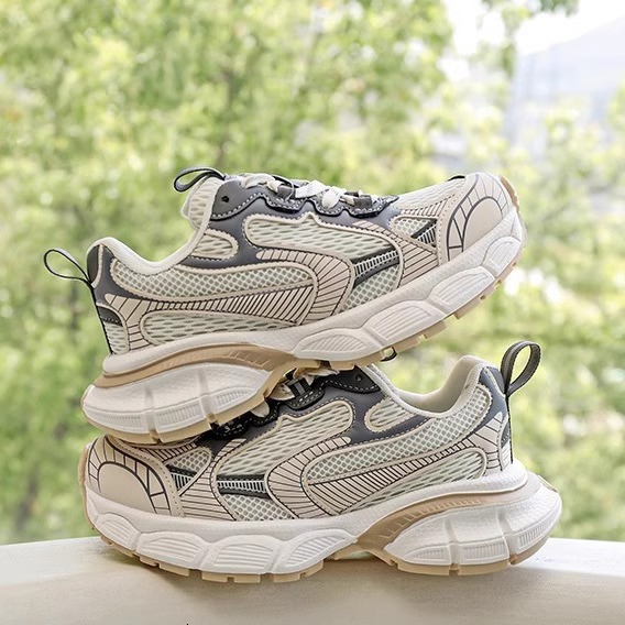 Ddmysports Dad Sneakers For New Spring Style White Thick Sole Height Increasing Women Ins Trend Versatile Niche Casual Shoes Outdoor Shoes