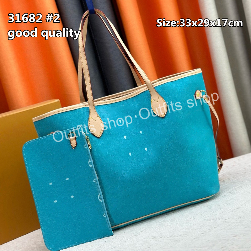 Newest Tote bag fashion designer bags luxury handbags 34cm colorfull bags with pouch