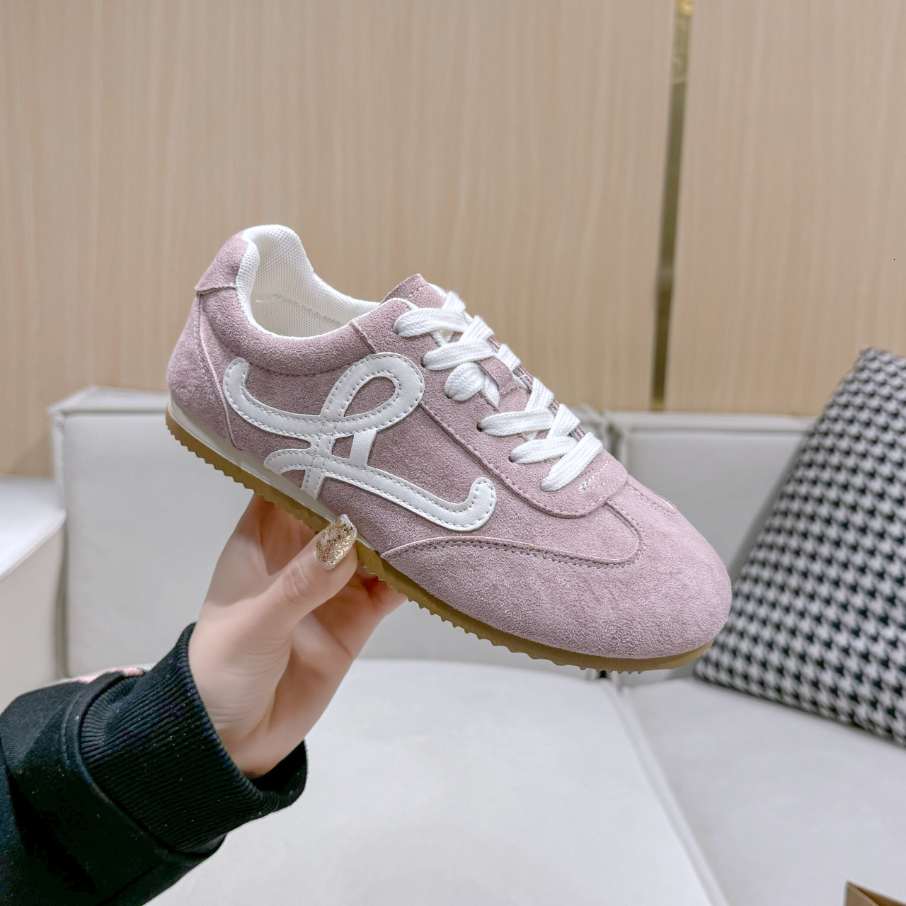 Ddmysports Spring Women S Training New Lace Up Single Soft Sole Lightweight Casual Sports Agan Shoes Outdoor Shoes