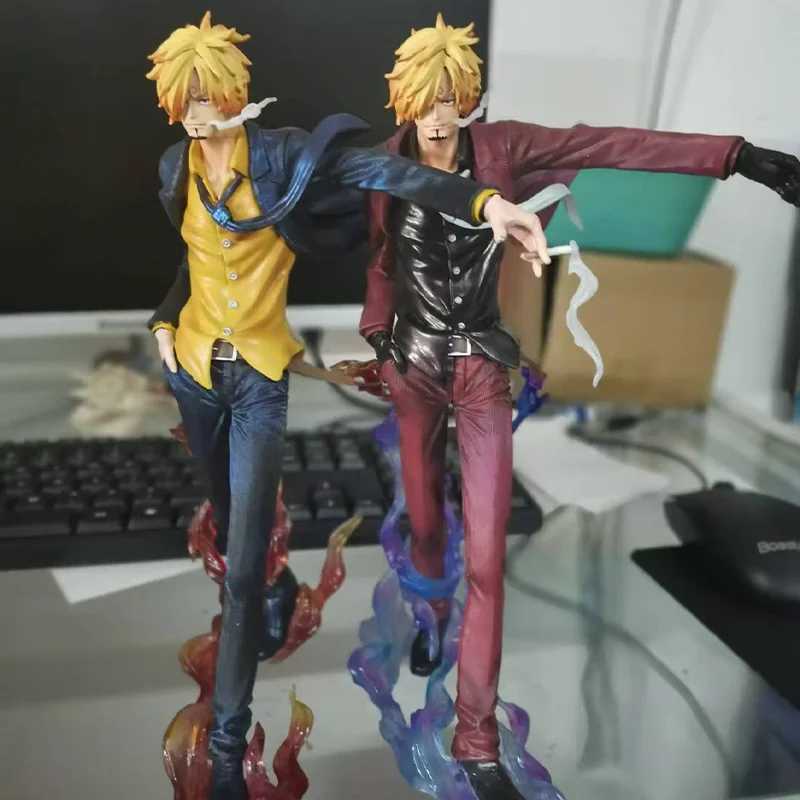 One Piece Figure Sanji Action Figure PVC Statue Collection Model Doll Desktop Decoration Children Toys Christmas Gifts XJ250614