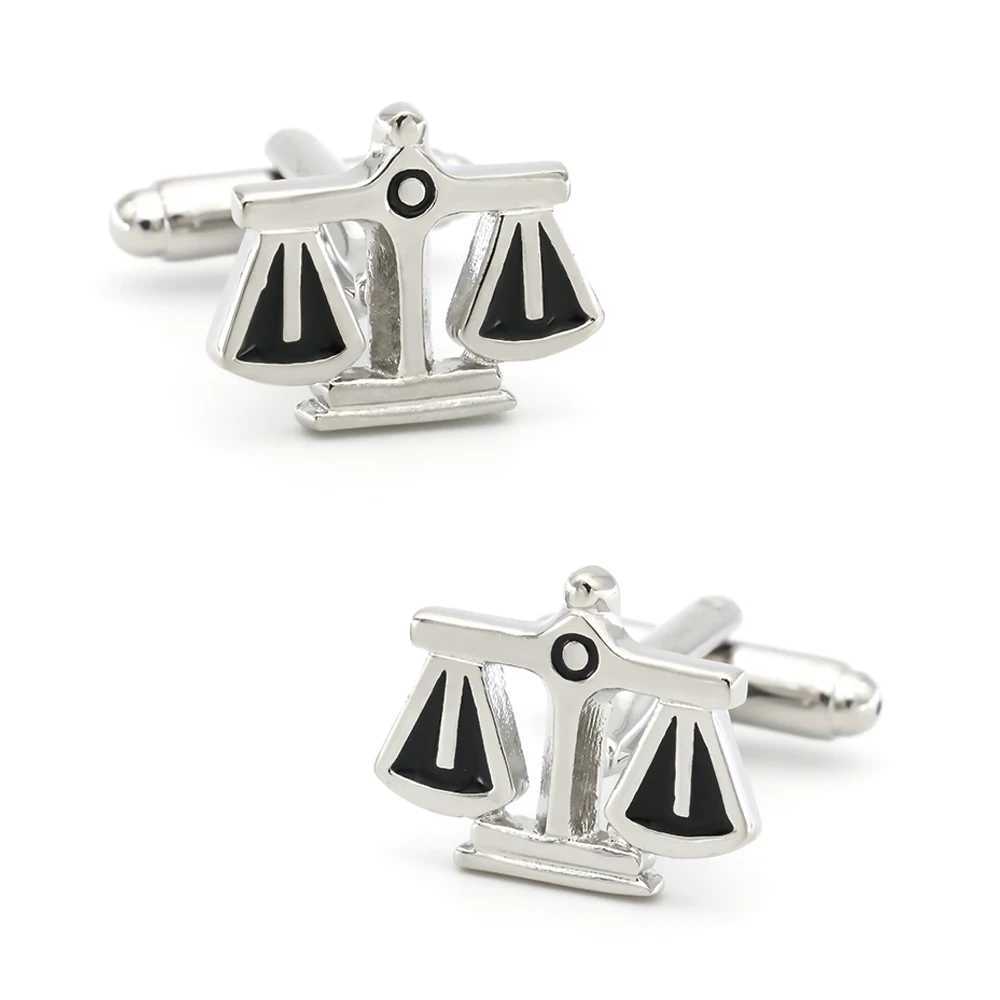 Judge Design Gavel Cufflinks For Men Quality Copper Material Silver Color Cuff Links Wholesale Retail XJ250614
