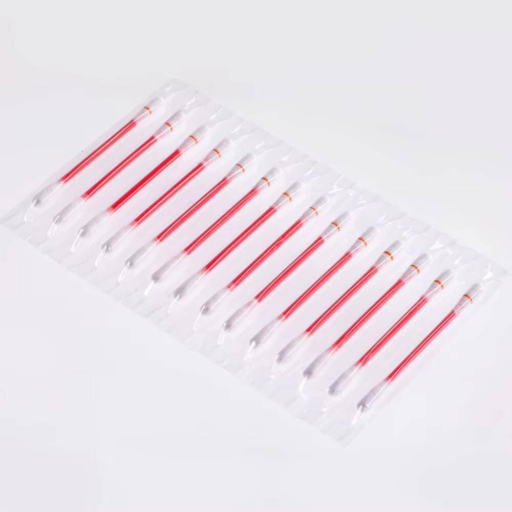 20 Pieces/Set Cigarette Cotton Swab Portable Waterproof Liquid Non-Stick Cup Tattoo Lipstick Lip Tint Lipgloss happy