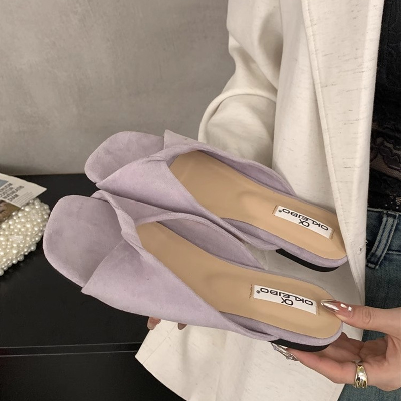 Ddmyoutdoor Ddmyoutdoor Flat French Style Women S For Outdoor Wear New Summer Soft Sole Versatile Beach Slide Sandals Shoes Outdoor Shoes