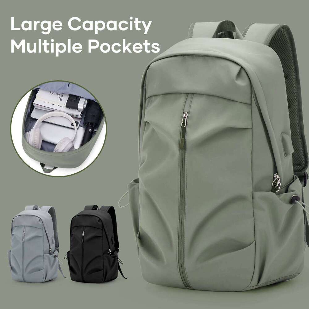 For Men And Women Large Capacity Travel Multifunctional USB Charging Laptop Backpack Casual Student Schoolbag