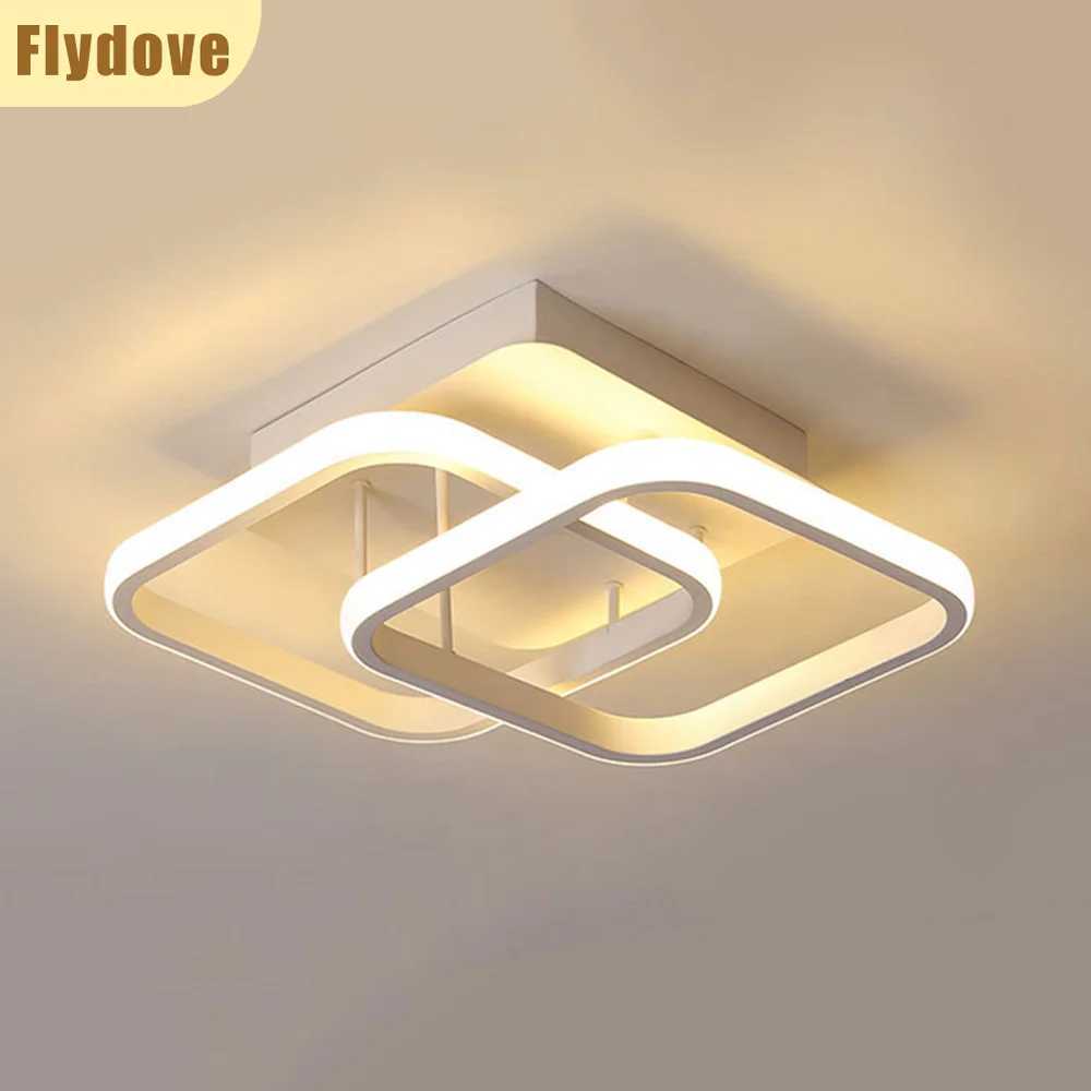 Nordic Minimalist LED Ceiling Chandelier Creative Dressing Room Kitchen Living Room Passage Home Lighting Decoration AC85-265V XJ2500613