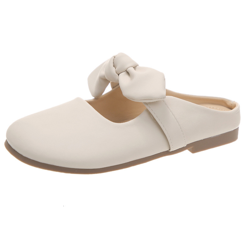 Ddmyoutdoor Ddmyoutdoor Women S Slip On Mules For Outdoor Wear Lazy Shoes Spring New French Style Gentle Bowknot Half Single Outdoor Shoes