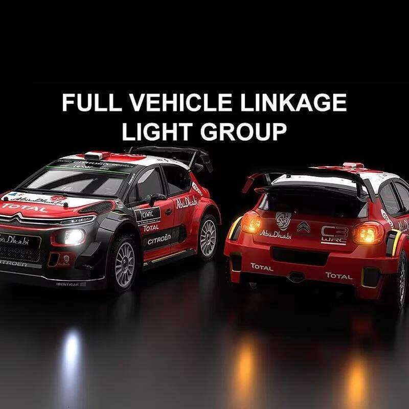 Meijiaxin 7303 Remote Control Rally Car 1/7 C3 Simulation Citroen Brushless High-Speed Off-Road Vehicle Rc Model