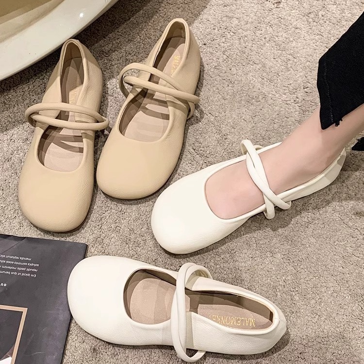 Ddmysports Evening Breeze Gentle Shoes For Women New Fairy Style To Match Dresses Mary Jane Flats Round Toe Loafers Outdoor Shoes
