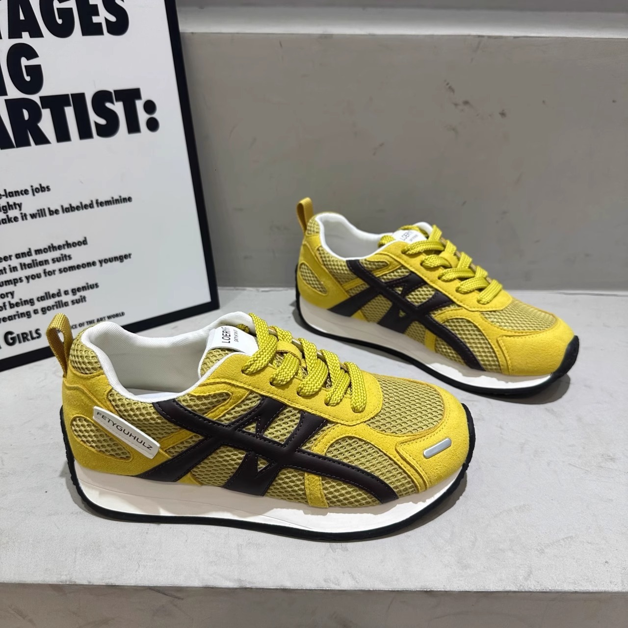 Ddmysports Dexun White Sneakers For Women Mesh Breathable Summer New Versatile Super Popular Agan Shoes Casual Sports Running Outdoor Shoes