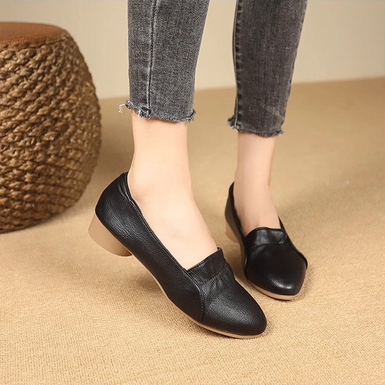 Ddmysports Early Spring New Fashion Shallow Mouth Slip On Soft Sole Commuter Women S Casual Versatile Comfortable Mom Shoes Outdoor Shoes