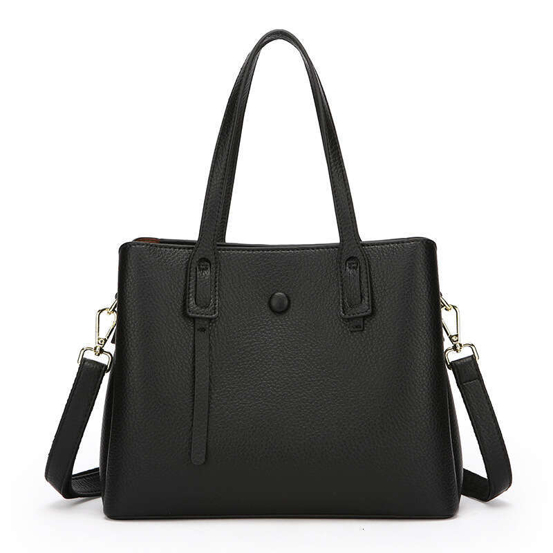 Tote Fashion Large Capacity Commuter Handbag Hot Selling Simple Soft Leather Women's Bag