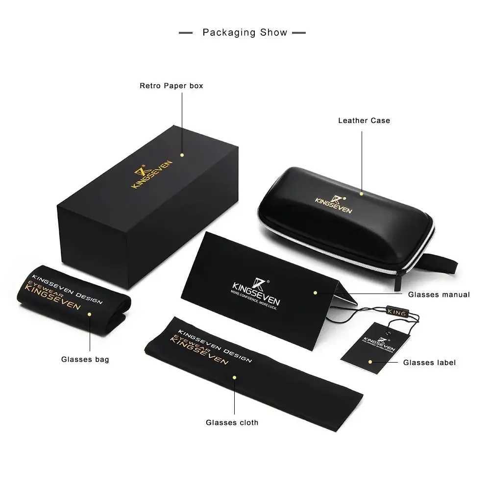 KINGSEVEN New Vintage Butterfly Sunglasses Women Retro Double Ring Design Gradient Square Sun Glasses Female UV400 Z250614