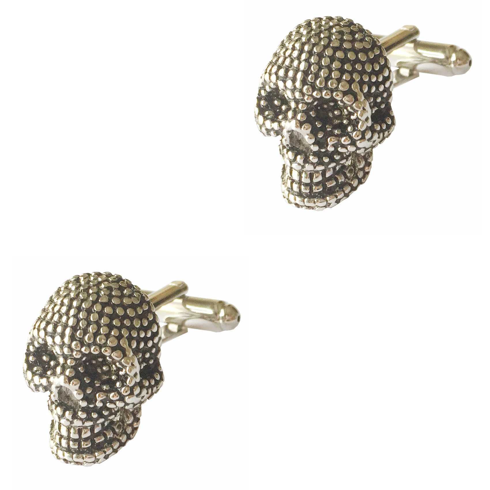 8 Designs TZG Fashion Skull Cufflinks Men Cuff Links (2 Pairs / Lot) XJ250614