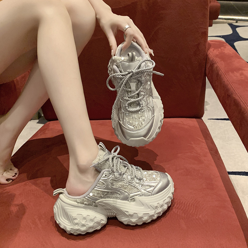 Ddmyoutdoor Ddmyoutdoor Tire Sole Dad For Women Backless Closed Toe Half Slippers New Thick Soled Sports Casual Shoes Trend Outdoor Outdoor Shoes