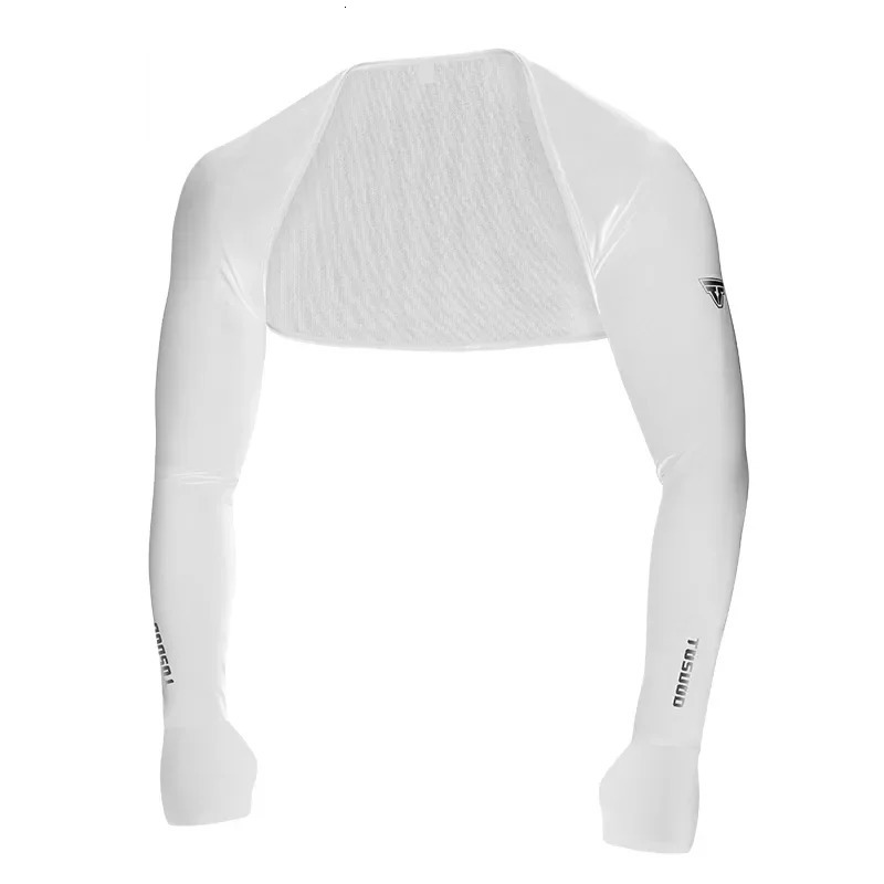 Ice Silk Sunscreen Shawl Mens Summer One Piece Quick Drying Guard Arm Cover UV Protection Cycling Driving Equipment Reflective 250610