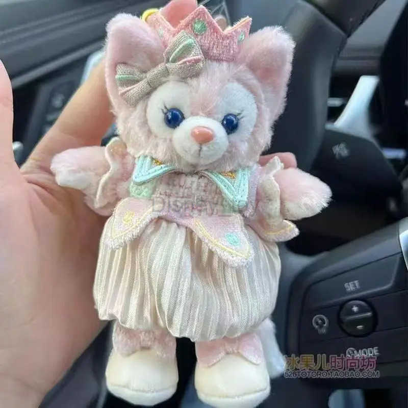 Disney Dream Celebration Linabell Duffy Cookieann Cute Cartoon Schoolbag Pendant Plush Doll Christmas Gift Female Plush Keychain Y250614