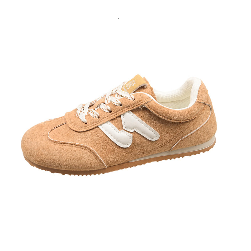 Ddmysports Dexun Women Spring New Flat Casual Sports Lightweight Soft Sole Running Lace Up Single Shoes Outdoor Shoes