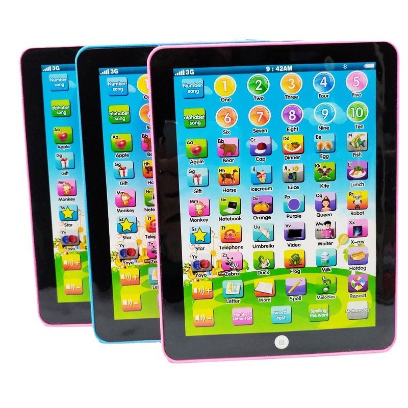 Mini Laptop Children Tablet Computer Child Early Learning Educational Game Gaming Adult Kids Interactive Toys 3 Colors