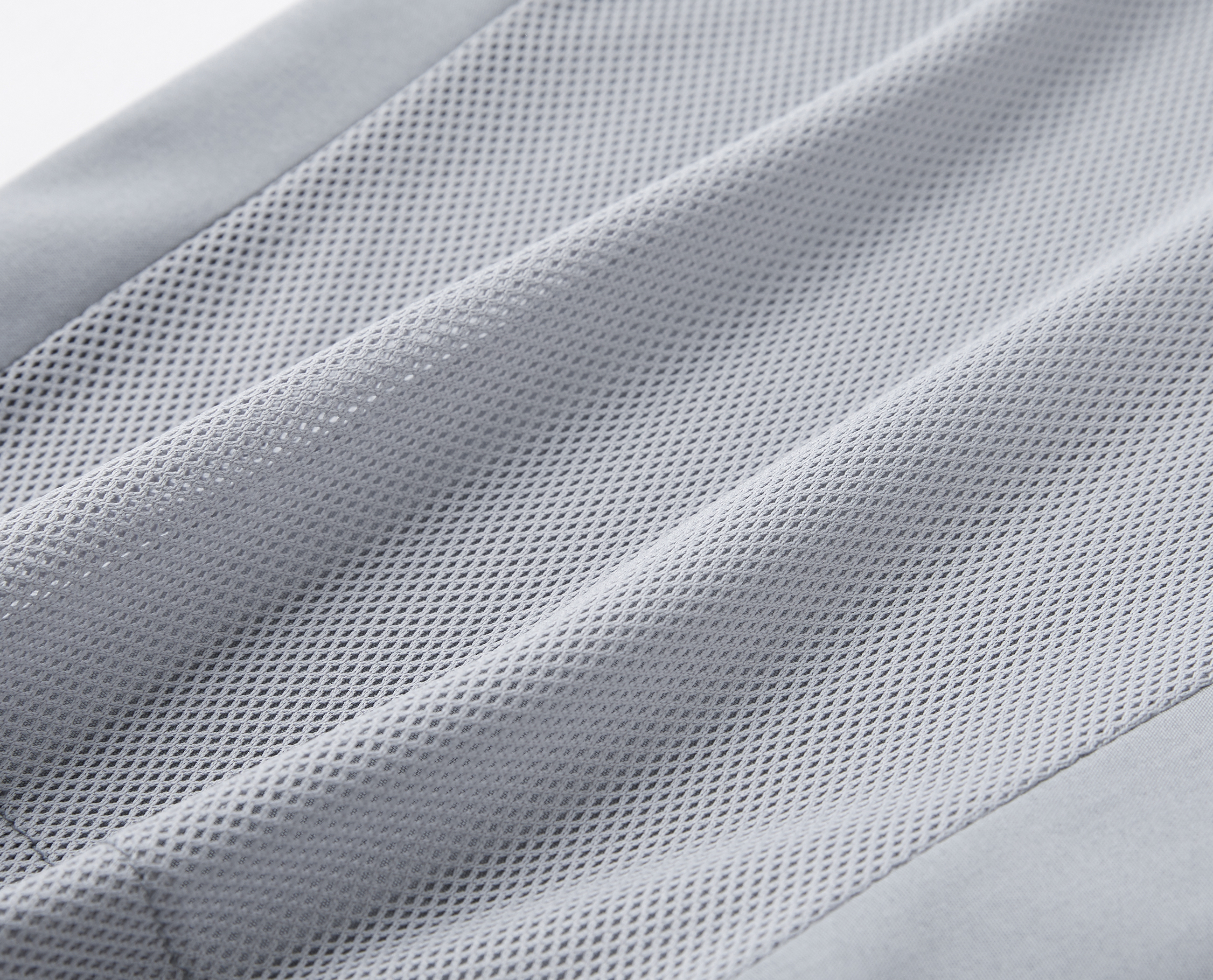 Athletic Mesh Wide Leg Trousers for Men Ice Silk Fabric, Quick Drying Feature