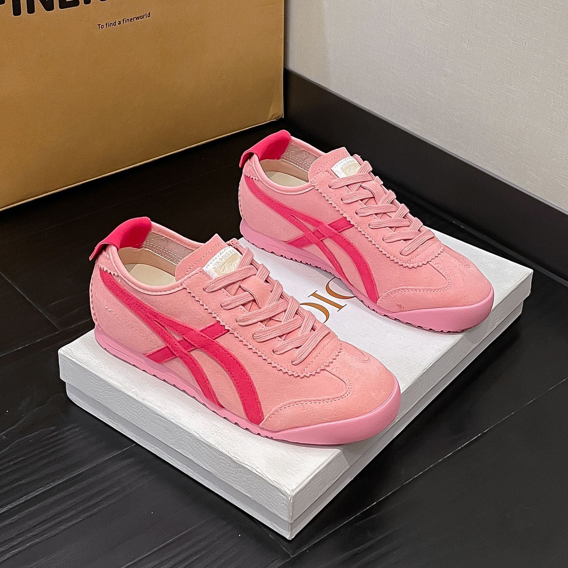 Ddmysports Spring German Training For Women New Pink Sports Ballet Casual Agan Shoes Sole Soft Surface Versatile Sneakers Outdoor Shoes
