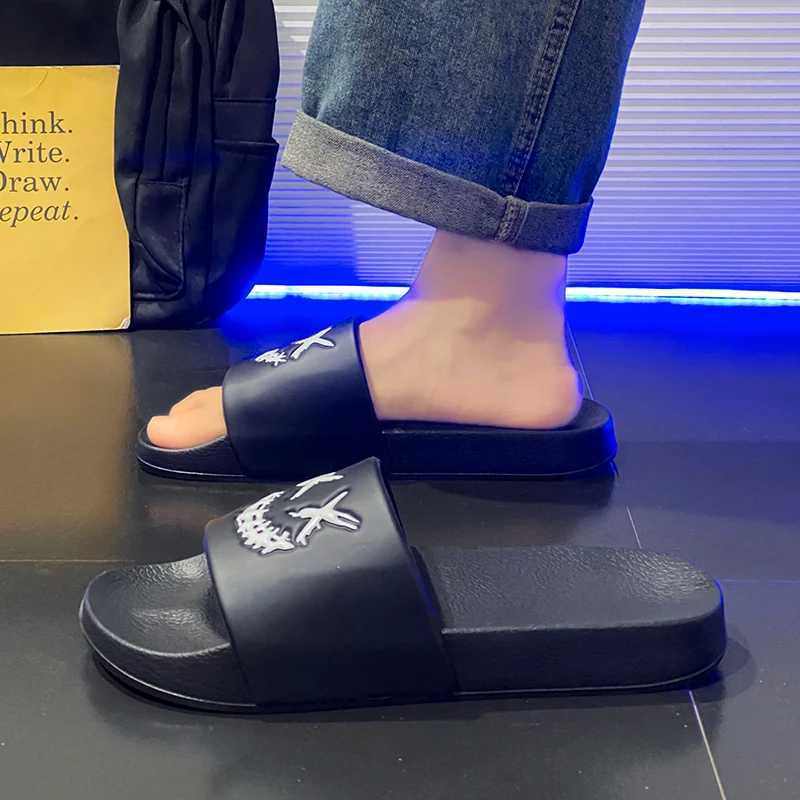 Soft Home Men Slippers Couple Summer Indoor Skid Proof Bathroom Slippers Sandals Hotel Color Men Flip Flops Flat Shoes Size 39-46 Z250614