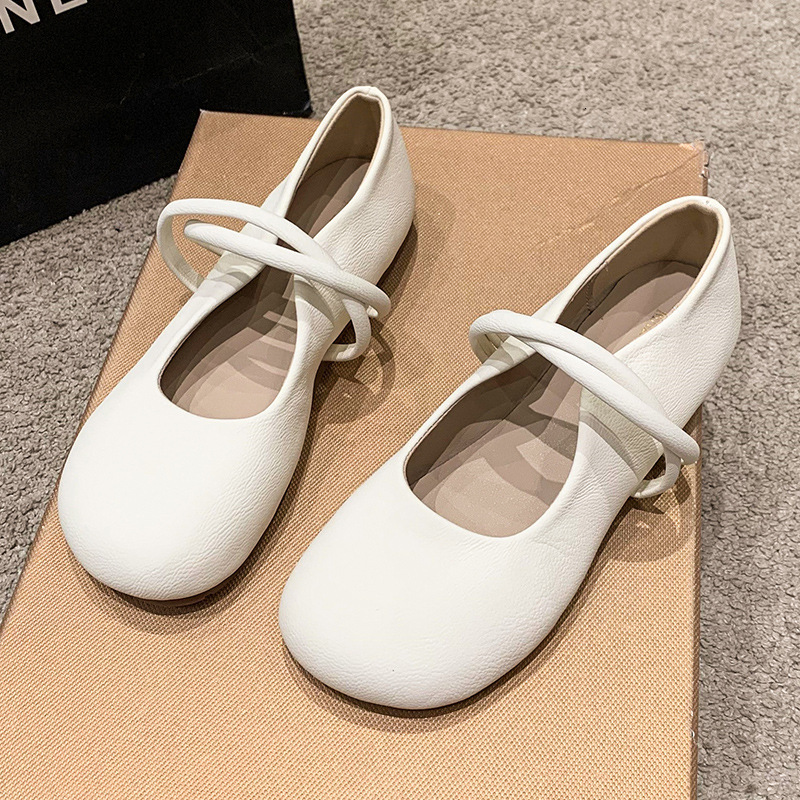 Ddmysports Evening Breeze Gentle Shoes For Women New Fairy Style To Match Dresses Mary Jane Flats Round Toe Loafers Outdoor Shoes