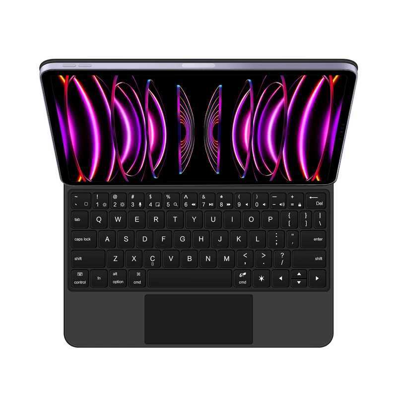 Smart Magic Keyboard For iPad Air 13 inch M3 M2 Magnetic Case For iPad Pro 12.9 6th 2022 2021 2020 2018 Touchpad Keyboard Cover X250614