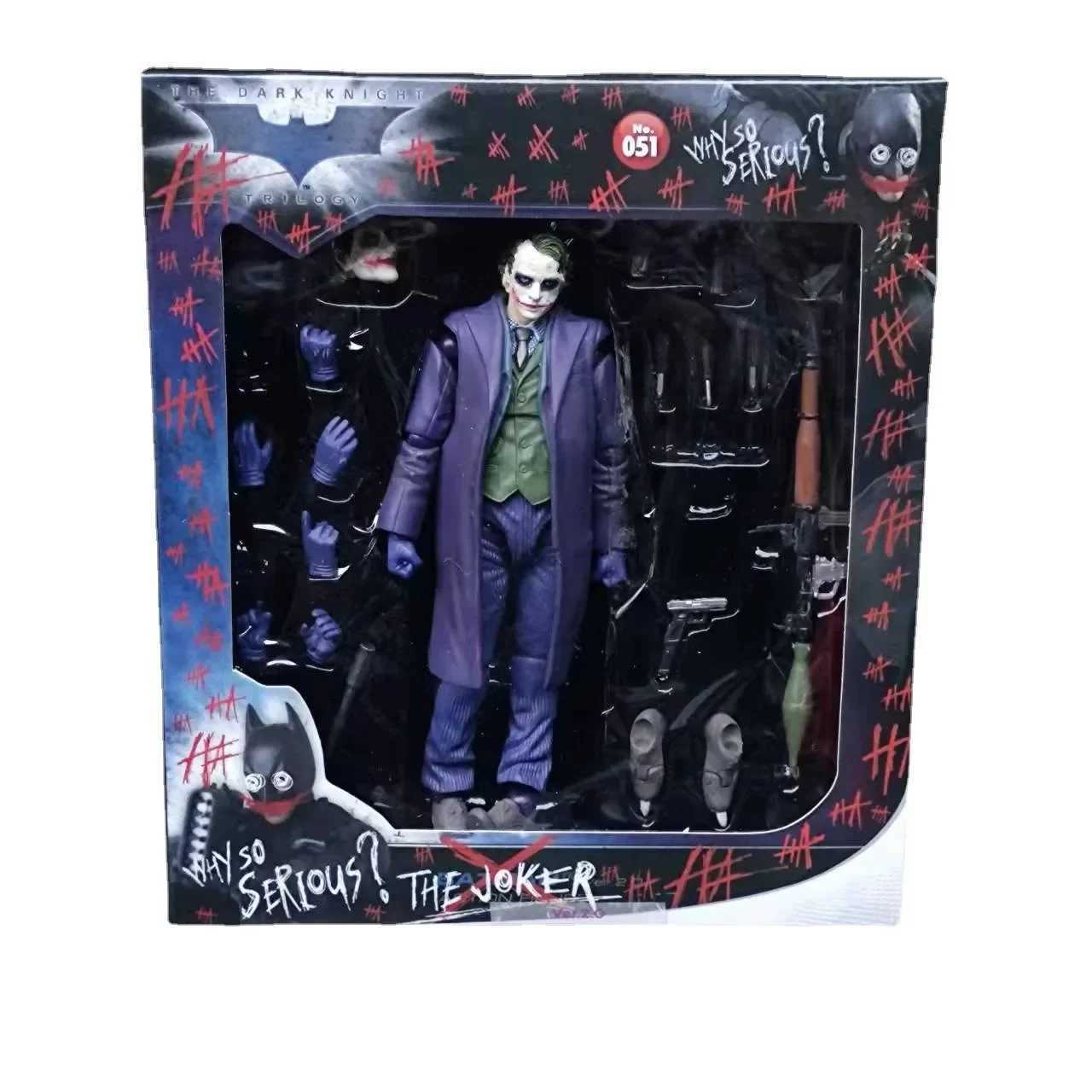 The Joker joint movable Anime Action Figure PVC toys Collection figures for friends gifts Christmas. XJ250614