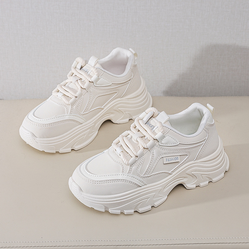 Ddmysports Women S Dad Sneakers Autumn New Student Ins Korean Version Versatile Thick Soled Casual Sports Shoes Outdoor Shoes