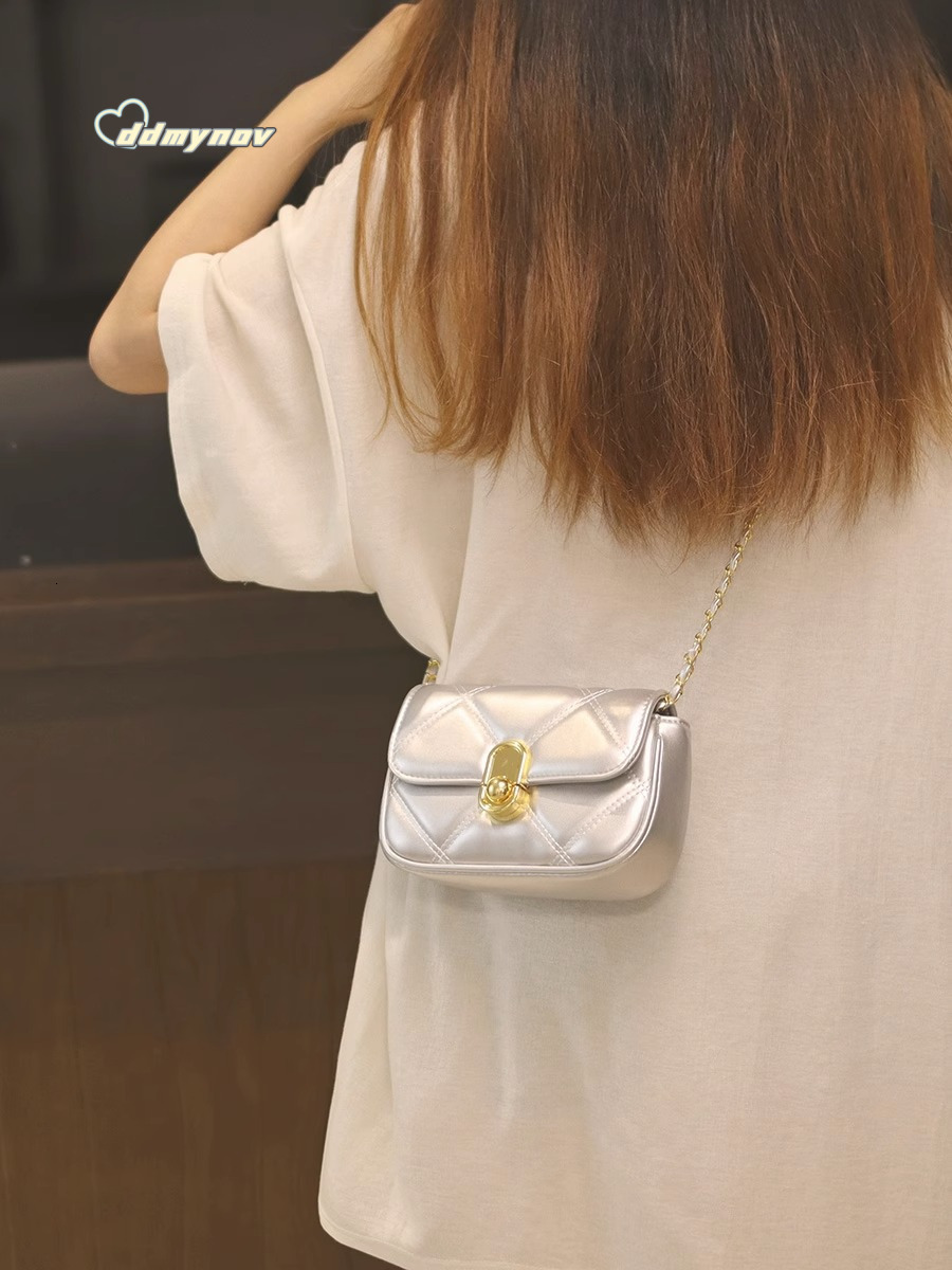 2024 New Summer Phone Single Shoulder Women Square Office Small Handbag Trending Crossbody Bag This Year ddmynov