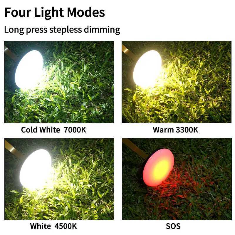 MOSLIGHTING 60W LED Camping Light 13500MAH Portable Suspension Magnetic Suction High-power Bright Multifunctional Fishing Light W250613
