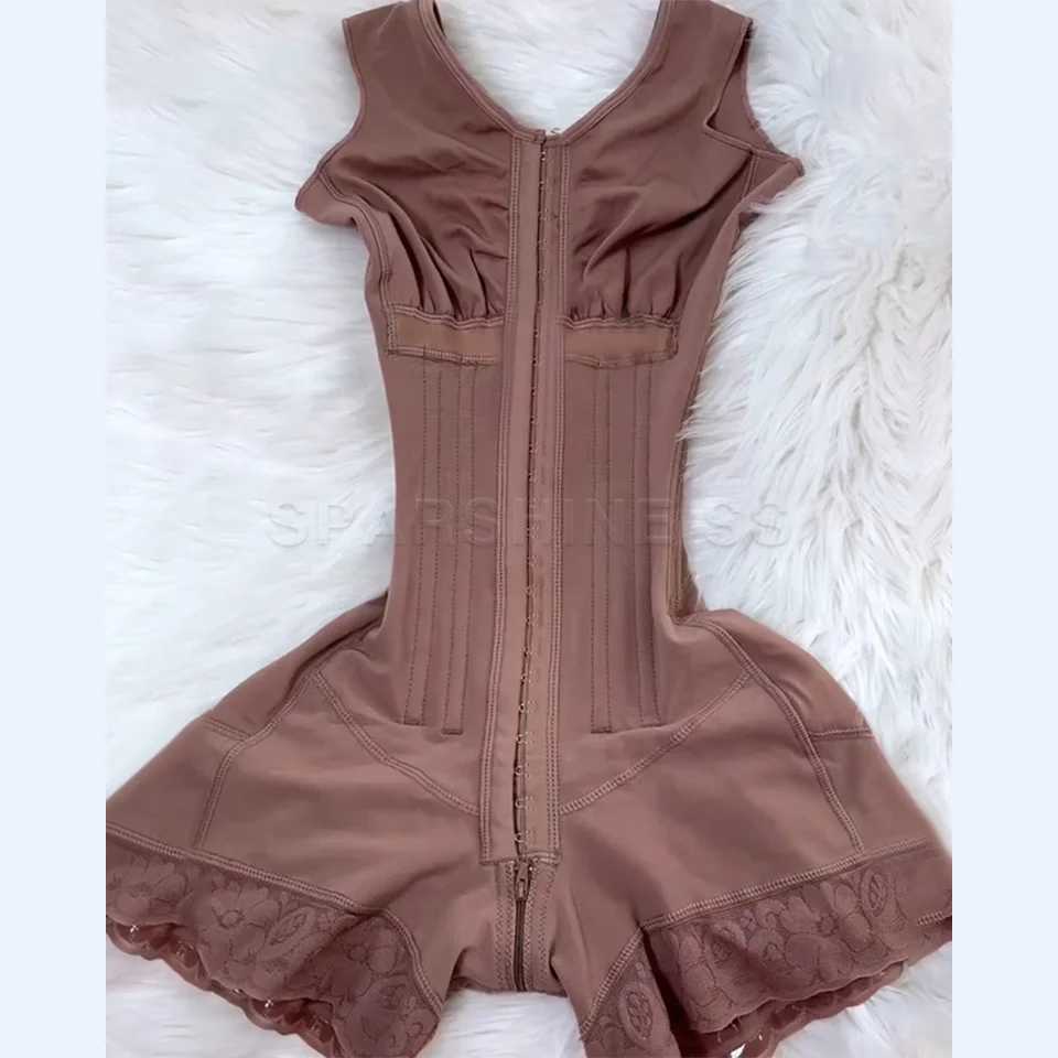 Fajas Colombianas Reductoras Y Moldeadoras High Compression Garment Flat Stomach Sheath Hourglass Waist Buttock Lifting Shorts XJ250614