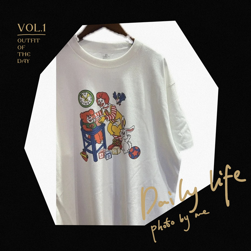 Japanese retro T-shirt leisure lazy cotton youth summer Y2K new printed T-shirt short sleeve chiefs t shirts