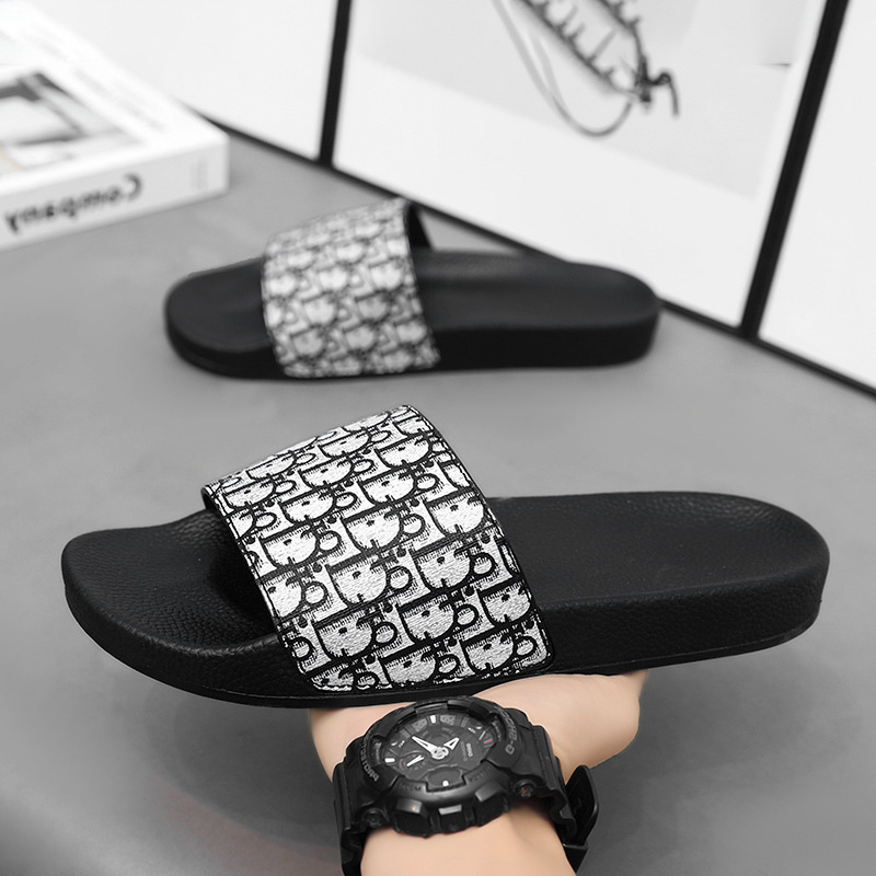 Free Shipping designer Slippers Summer one-piece for couples outdoor wear cool slippers indoor men women household use plus szie 39-47
