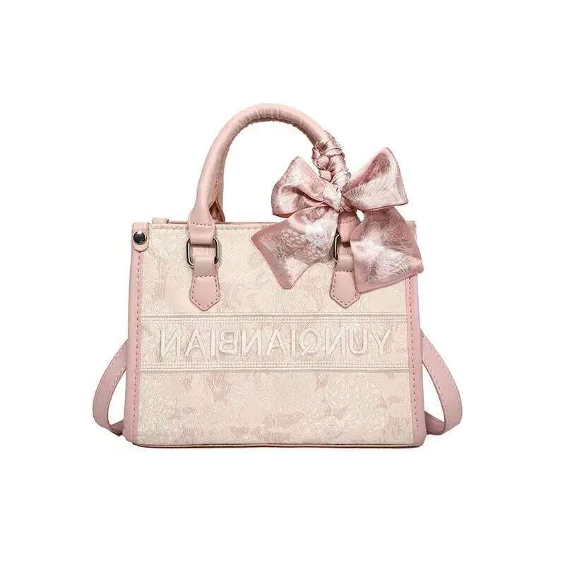 Designer Free Shipping New Single Shoulder For Women Ladies Flap Bucket Bag Fashion Crossbody Pink Black White Handbag Free shipping
