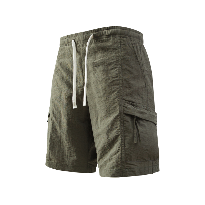 Summer New Men's Cargo Pants, Trendy Retro Straight-Cut Five-Inch Shorts, Designer American-Style Loose Plus Size Casual Shorts