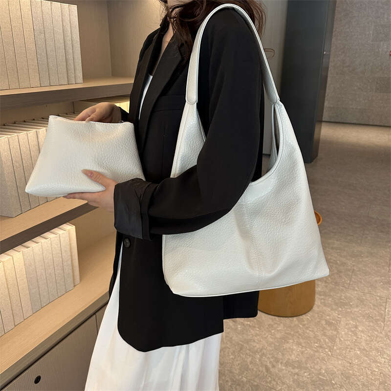 College Student Commuter Tote 2025 Spring Summer New Ins Trendy Fashion Shoulder Versatile Underarm Bag